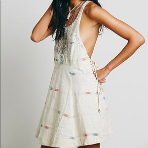 Free People Tribal Overall Dress